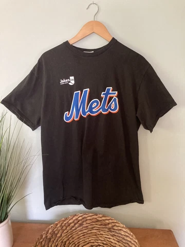 NY METS MAX SCHERZER #21 Jake's Casino Black T-Shirt, Short Sleeve | LARGE Cover
