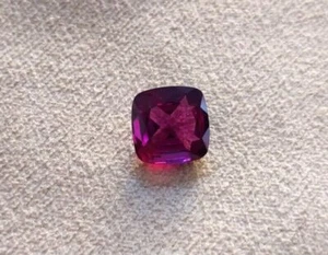 2.44 Ct Rhodolite Garnet Cushion Cut Loose Gemstone - Picture 1 of 5