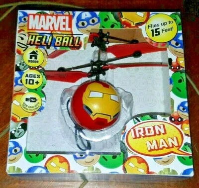Marvel Heli Ball -IRON MAN- Powerful Levitating Sphere *Flies up to 15ft* - Image 1 of 2