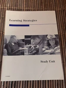 Book - Education Direct - LEARNING STRATEGIES Study Unit - Picture 1 of 2