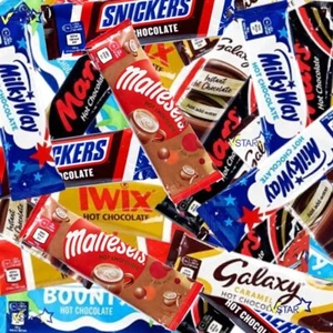 Celebrations Hot Chocolate Selection Galaxy,Snickers,Mars,Twix Sachets 500g-3kg - Picture 1 of 5