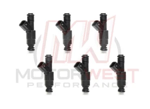 6-PC 0280155784 Fuel Injectors for 1999-2004 Jeep Cherokee 4.0L - 4-Hole Upgrade - Bild 1 von 2