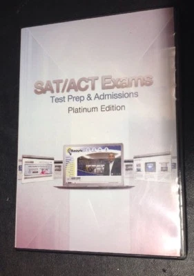 SAT/ACT Exams Test Prep & Admissions Platinum Edition CD ROM WIN - Image 1 of 3