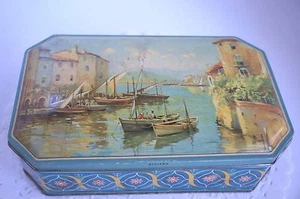 Vintage. DOSE: ORIGINAL GEHALTEN "JACOB UND CO". SÜSSE KEKSE - Bild 1 von 4