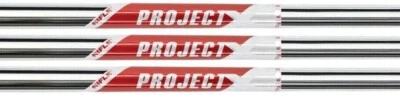 TRUE TEMPER Project X Red 6.5 X-Stiff Flex Wedge Shafts - Set of 3 - New