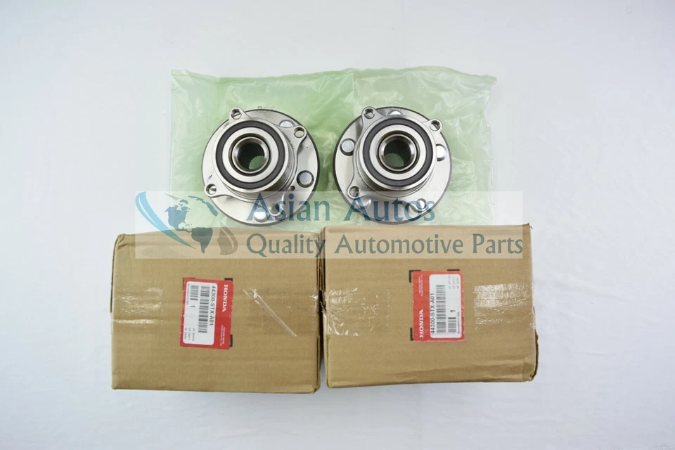  正品本田 Pilot Acura MDX ZDX 轮毂和轴承 2 x 44300STXA01 — 第 1/1 张图片