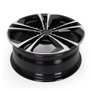 New 18 Inch Machined Black Alloy Rim Wheel For Nissan Sentra SR 2020 2021 2022 - Picture 1 of 16