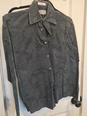 Eighty Eight Brand Mens Long Sleep Button Down Size Small Paisley Pattern Shirt - Image 1 of 3