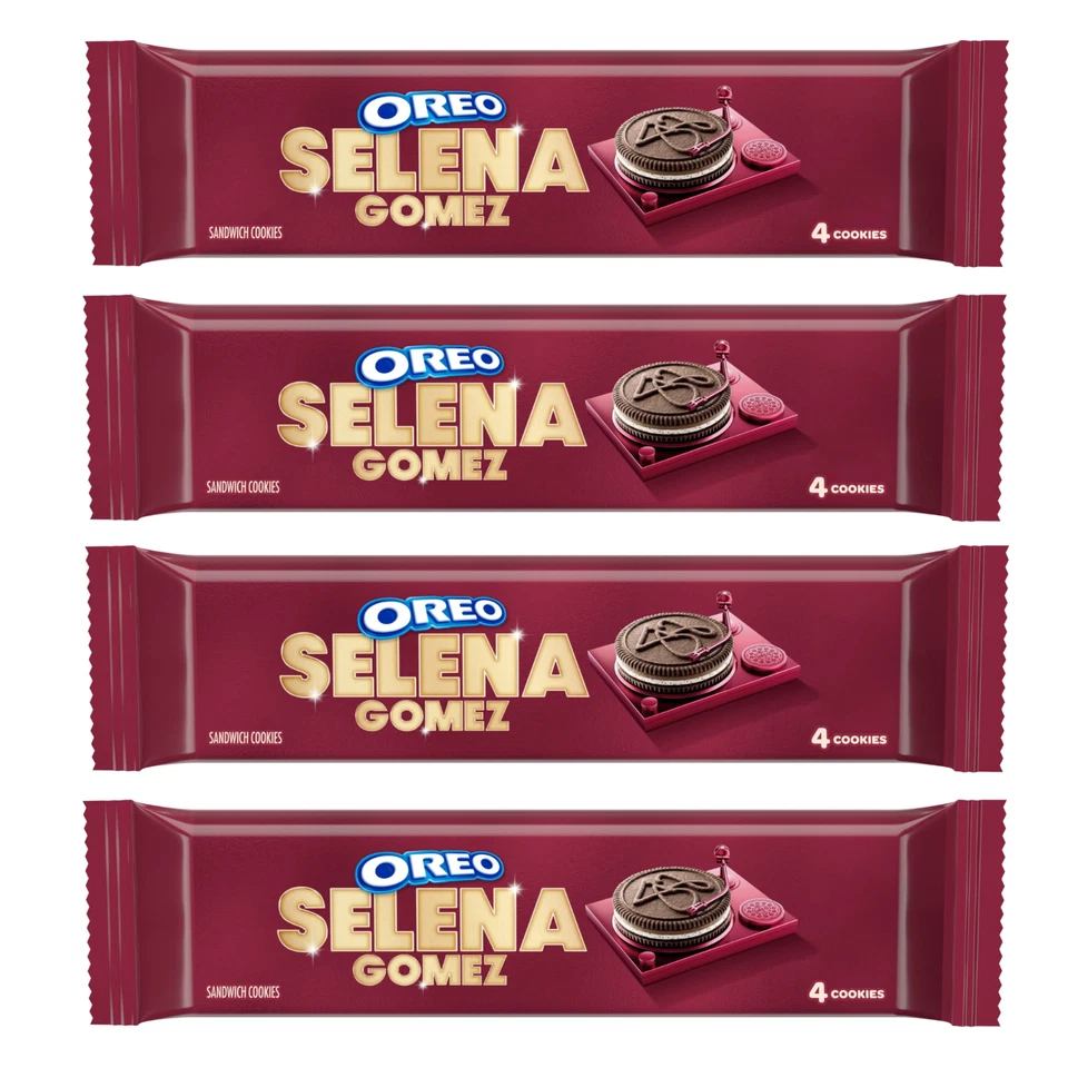 (Lote de 4) Galletas Oreo Selena Gomez Edición Limitada - 2,04 oz cada una 25/10/2025 Foto 1 de 1
