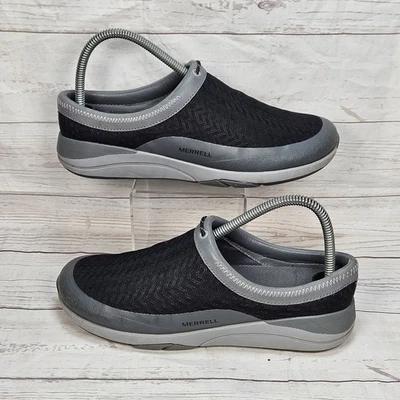 Zapato de Senderismo Merrell Applaud Malla Transpirable Tobogán Para Mujer Negro/Gris Talla 8 Foto 1 de 4
