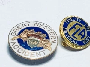 TWO INSURANCE COMPANY. PINS - Picture 1 of 4