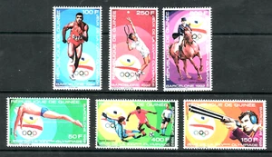 GUINEA REPÚBLICA 1989 885/88 +A237/8 ATLETISMO/TENIS/HÍPICA/NATACIÓN/FUTBOL/TIRO - Imagen 1 de 1