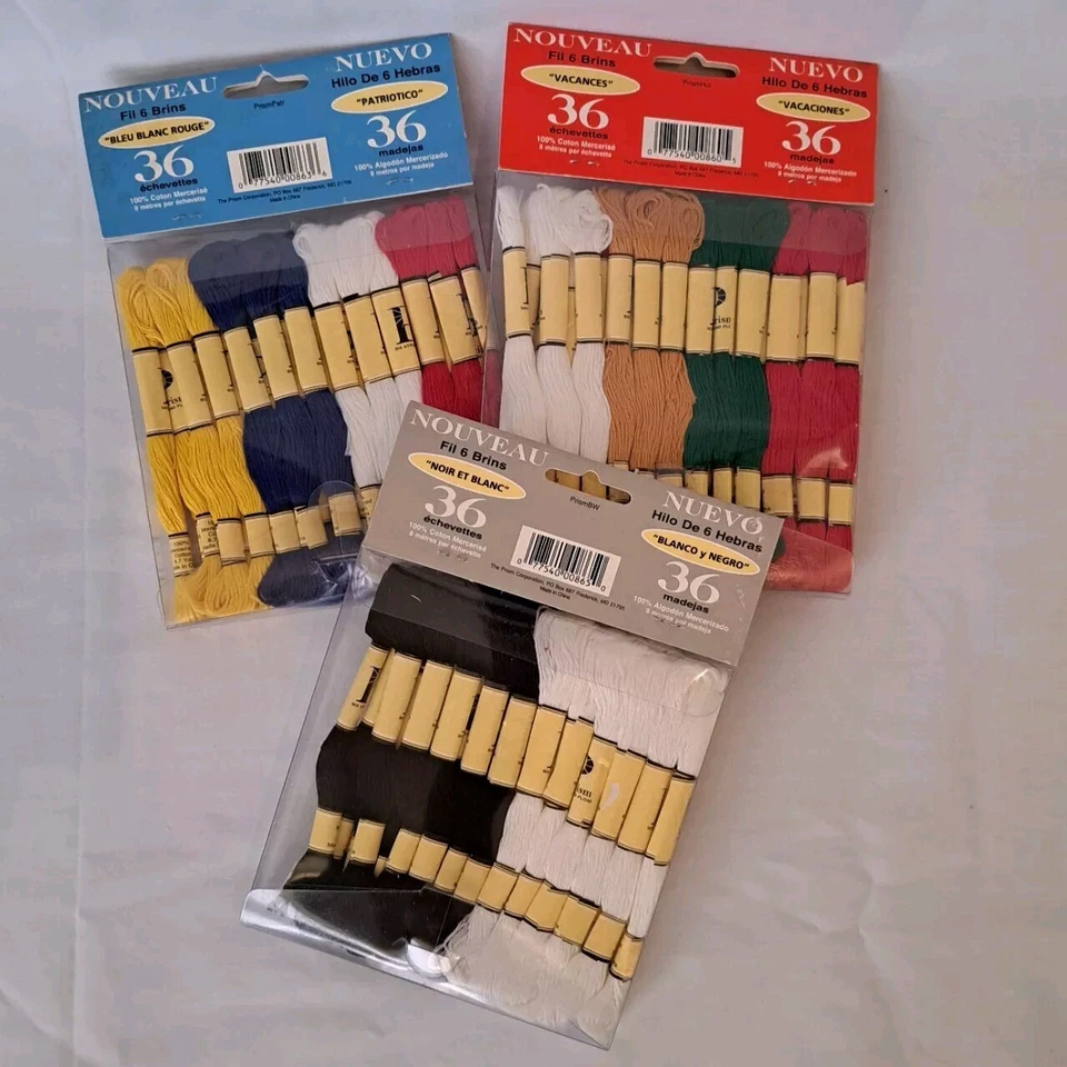 Prism Strand Floss, New, sewing, needlepoint, crafts, Lot of 3 - Image 1 of 1