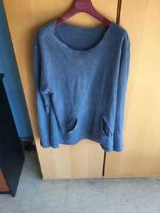Designer OSKLEN Longsleeve /Gr. M-L /Blue de Genes / Made in Brazil! / Np.139€! - Bild 1 von 4