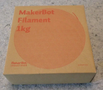 正品 MakerBot 品牌 abs 长丝,1.75 毫米 2 磅 1 千克全新密封塑料袋。 — 第 1/4 张图片