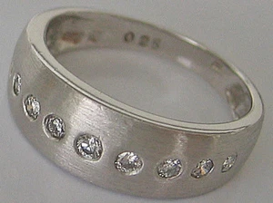 Christ 0.25 Ct. Brillant Ring aus 585 Gold 4,5 gr. mit Diamant Weißgold ♦️5830 - Bild 1 von 12