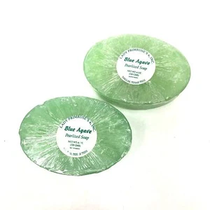 Lady Primrose's Pearlized Soap Blue Agave Green Set of (2) 4 Ounce Bars NEW USA - Picture 1 of 2
