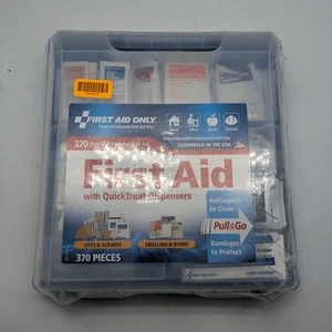 First Aid Only Complete First Aid kit Helps Cuts, Scrapes, Swelling, Burns - Picture 1 of 2