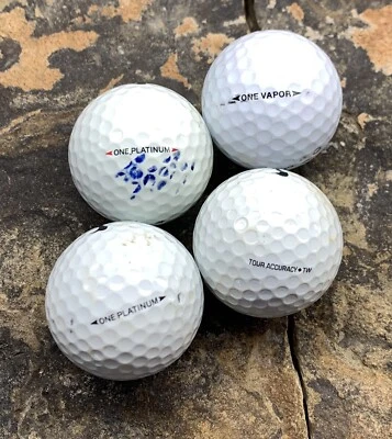 Nike Golf Balls. Tour Accuracy TW, One Vapor, One  - Image 1 of 4