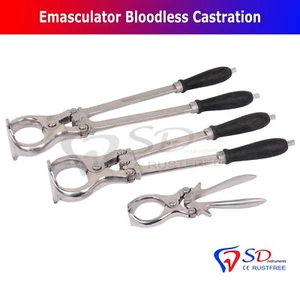England Emaskulator Unblutige Kastration Burdizzo Kastrierer Veterinär Ce Smile - Bild 1 von 12