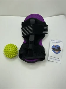 Plantar Fasciitis Night Splint Adjustable Foot Brace Drop Support Pain Relief - Picture 1 of 4