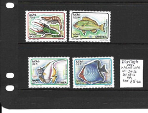 Eritrea 1995 Fish set MNH