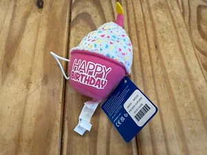 Peluche Oficial Build A Bear Feliz Cumpleaños Cupcake Pastel Juguete Suave - Imagen 1 de 4