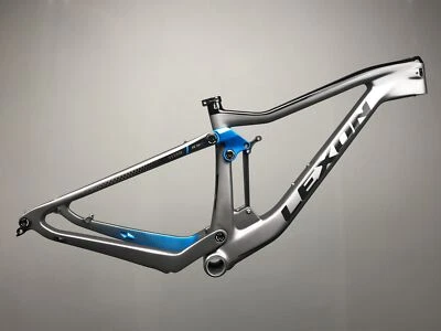 27.5in /29in Carbon MTB Full Suspension XC Bike Frame Boost with X-FUSION Shock - Image 1 of 4