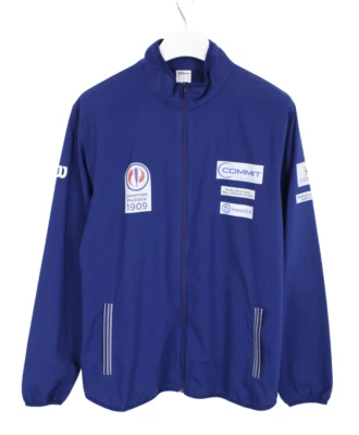 VESTE WILSON Homme GRANDE Marine Piquée Respirante Doublée En Maille - Photo 1/4