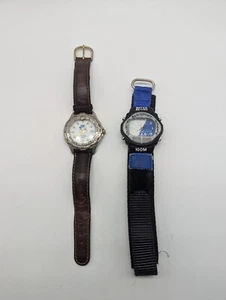 Lote 2 Relojes Publicitarios Nike Y Nike Air, Fecha, Esfera Giratoria - Imagen 1 de 14