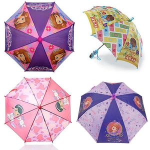 Disney Sofia The First Doc McStuffins Girls Umbrella 22" L x 31" Arc - Picture 1 of 11