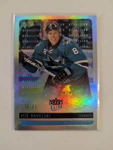 Joe Pavelski 2014-15 Fleer Ultra Platinum Medallion #154 /99