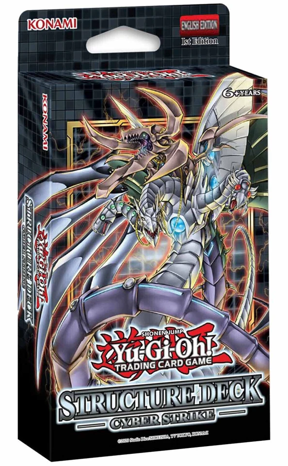 Yu-Gi-Oh! Structure Deck Cyber Strike Display - Deutsch, 144 Karten
