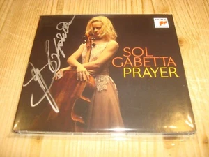 SOL GABETTA Prayer ORIG 1st SONY Digipak CD 2014 NEW Signed NEU Signiert - Bild 1 von 2