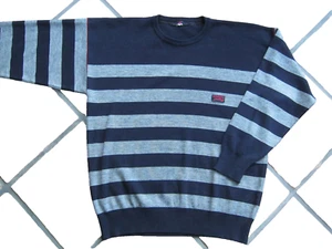 Pullover - PAUL & SHARK Yachting - Gr. L (s. Maße) Blau / Grau - Gestreift TOP - Bild 1 von 4