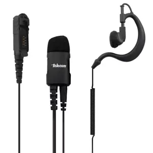 JD-24-DP-2400-R Micro-auricular gama profesional. IP-54. Para MOTOROLA - Imagen 1 de 8