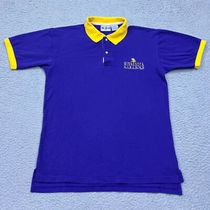 Polo de Colección The Game Minnesota Vikings 1961 Adulto Medio Púrpura Timbre NFL 90s - Imagen 1 de 9