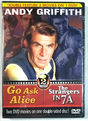 DVD - Go Ask Alice / The Strangers in 7A - Andy Griffith, William Shatner - New - Image 1 of 2