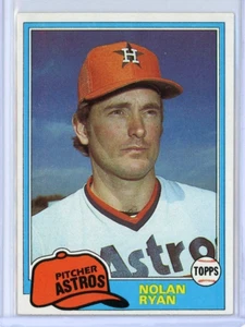 1981 Topps #240 Nolan Ryan Houston Astros - Picture 1 of 2