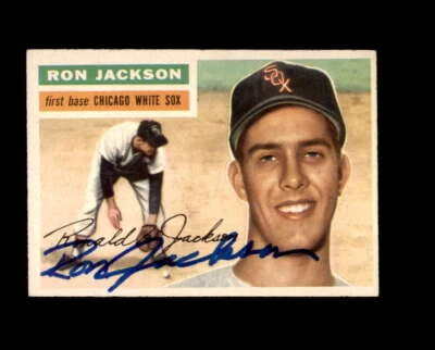 Ron Jackson Signed 1956 Topps Chicago White Sox Autograph - Image 1 of 2