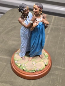 Thomas Blackshear  Ebony Visions "Sisters Forever A Time To Share #6017 Rare - Picture 1 of 10