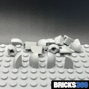 Lego 16 Nuevo Gris Azul Claro Pendiente Inclinado Curvo 1 x 1 1/3 Esquina Redonda - Imagen 1 de 5