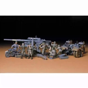 Tamiya 35017 1/35 German 88mm Anti-Aircraft Gun Flak36/37 (with Toy Figures) - Picture 1 of 1