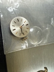Omega 14k Gold & Diamonds Ladies Watch Dial Movement Crystal And Box Only 1960’s - Picture 1 of 5