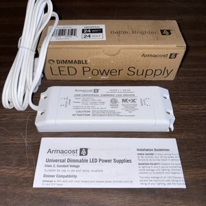 NEW! Armacost 860240 24V 24W LED Dimming Power Supply Constant Voltage - Picture 1 of 2