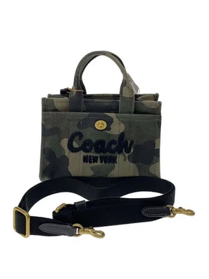 Bolso de Mano COACH Lona Verde Camuflaje L2457 Foto 1 de 4