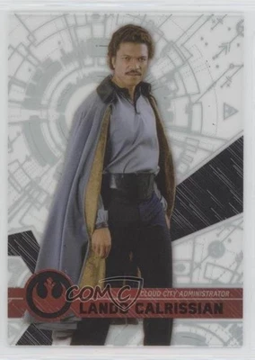 2017 Topps Star Wars High Tek Form 1 Pattern 3 Lando Calrissian #18 6or - Image 1 of 3
