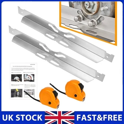 Wheel Alignment Tool Toe Plates Accurate Measurements with 2 Tape Measures NEW - Image 1 of 4