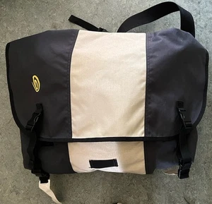 Timbuk2 Messenger Travel Bag Cross Body Shoulder Strap Blue White Large - Picture 1 of 6