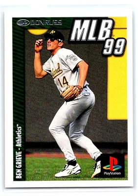 1998 Donruss #14 Ben Grieve MLB 99 Foto 1 de 2